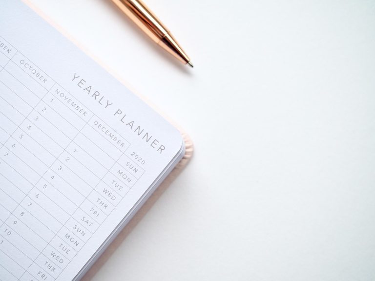 notebook planner workspace